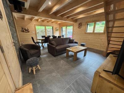 Location au ski Chalet 4 pièces 8 personnes - Chalet le Bancky - Châtel - Séjour