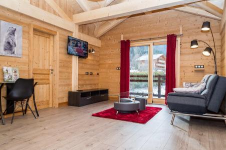 Rent in ski resort 6 room duplex chalet 14 people - Chalet Le Bois Brulé - Châtel