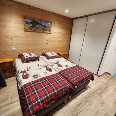 Skiverleih 3-Zimmer-Appartment für 6 Personen (2) - Chalet le Choucas - Châtel - Schlafzimmer