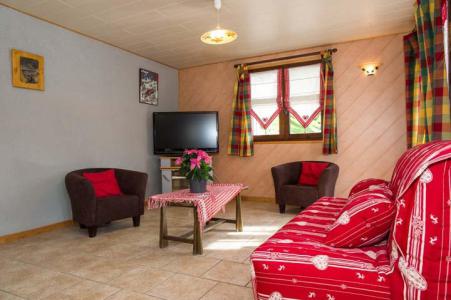 Ski verhuur Appartement 3 kamers 6 personen - Chalet le Marmouset - Châtel - Woonkamer