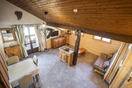 Skiverleih 3-Zimmer-Appartment für 7 Personen (2) - Chalet le Vieux Four - Châtel - Wohnzimmer