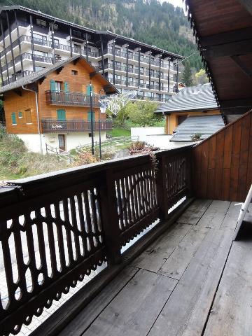 Ski verhuur Appartement 3 kamers 7 personen (1) - Chalet le Vieux Four - Châtel - Balkon
