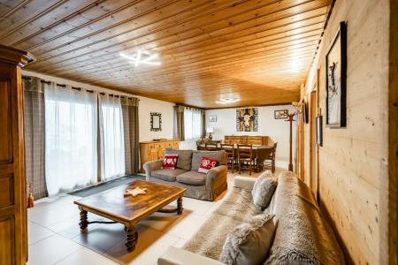 Skiverleih 3-Zimmer-Appartment für 4 Personen - Chalet Les Boudimes - Châtel - Wohnzimmer