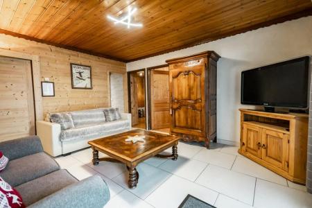 Ski verhuur Appartement 3 kamers 4 personen - Chalet Les Boudimes - Châtel - Woonkamer