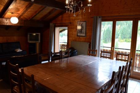 Skiverleih 4-Zimmer-Appartment für 8 Personen (3) - Chalet les Bouquetins - Châtel - Wohnzimmer