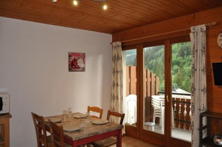 Ski verhuur Appartement 3 kamers 6 personen (2) - Chalet les Bouquetins - Châtel - Woonkamer