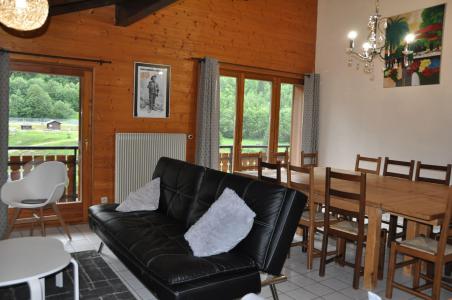 Ski verhuur Appartement 4 kamers 8 personen (3) - Chalet les Bouquetins - Châtel - Woonkamer