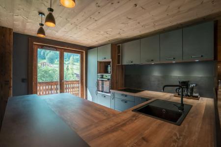 Alquiler al esquí Apartamento 5 piezas para 10 personas - Chalet Les Cerfs - Châtel - Cocina