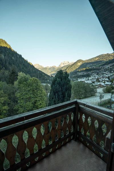 Rent in ski resort 3 room apartment 5 people (001) - Chalet les Colombes - Châtel - Balcony