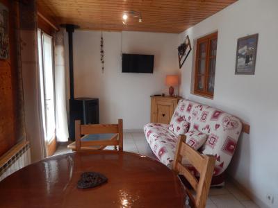 Rent in ski resort 2 room apartment 4 people - Chalet les Géraniums - Châtel - Living room