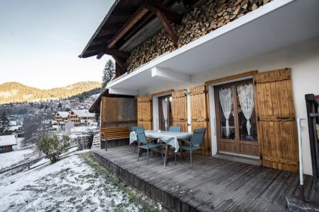 Rent in ski resort 2 room apartment 4 people - Chalet les Géraniums - Châtel