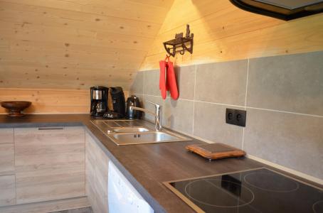 Ski verhuur Appartement 3 kamers 5 personen (002) - Chalet les Pivottes - Châtel - Keukenblok