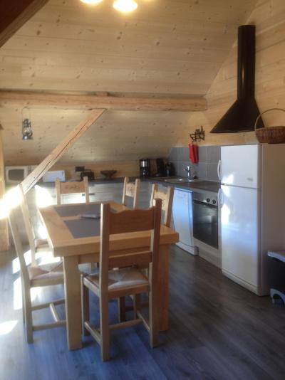 Ski verhuur Appartement 3 kamers 5 personen (002) - Chalet les Pivottes - Châtel - Keukenblok