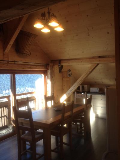 Ski verhuur Appartement 3 kamers 5 personen (002) - Chalet les Pivottes - Châtel - Woonkamer