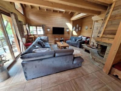 Аренда на лыжном курорте Шале триплекс 8 комнат 14 чел. - Chalet Les Romains - Châtel - Салон