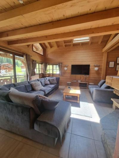 Аренда на лыжном курорте Шале триплекс 8 комнат 14 чел. - Chalet Les Romains - Châtel - Салон