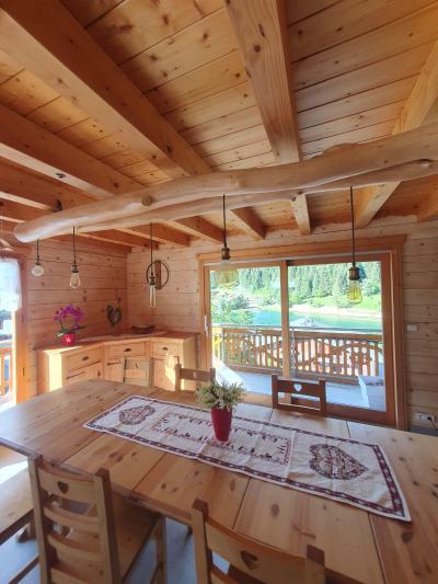 Location au ski Chalet duplex 5 pièces 12 personnes - Chalet Lôu Polaye - Châtel - Séjour