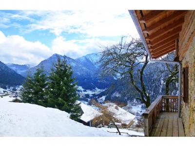 Wakacje w górach Chalet Petit Châtel - Châtel - Zima na zewnątrz