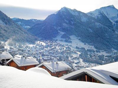 Ski verhuur Chalet Petit Châtel - Châtel - Buiten winter