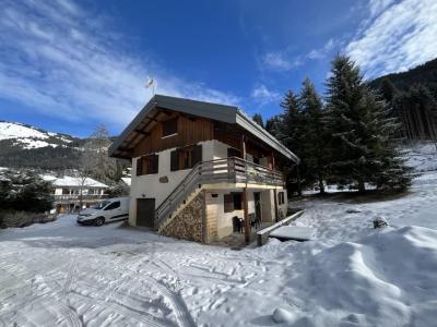 Rent in ski resort 5 room chalet 10 people - Chalet Rose des Neiges - Châtel - Winter outside
