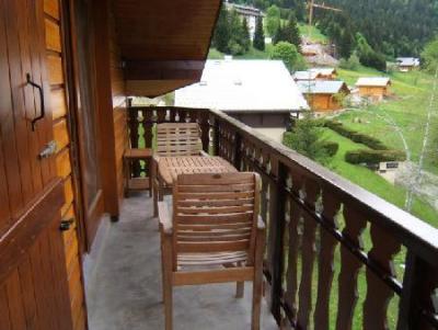 Wynajem na narty Apartament 4 pokojowy 6 osób - La Résidence Forsythia - Châtel - Balkon