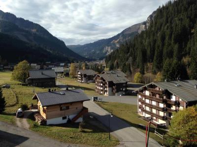 Ski verhuur Appartement 4 kamers 6 personen - La Résidence Forsythia - Châtel - Balkon
