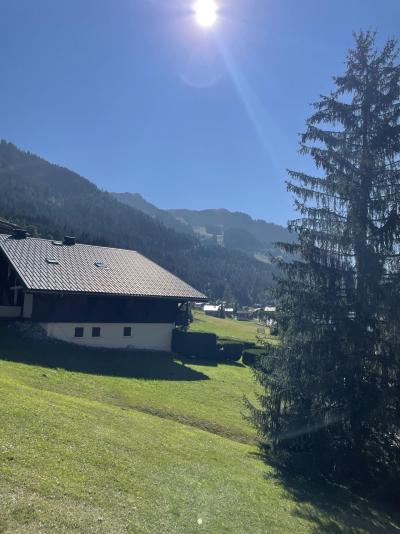 Skiverleih Studio Schlafnische 4 Personen - La Résidence Forsythia - Châtel - Balkon