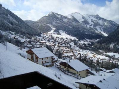Rent in ski resort Studio 3 people (D15) - La Résidence l'Alpage - Châtel - Winter outside