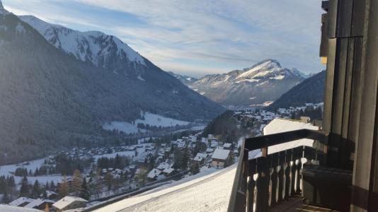 Rent in ski resort 2 room apartment 5 people (D14) - La Résidence l'Alpage - Châtel - Winter outside