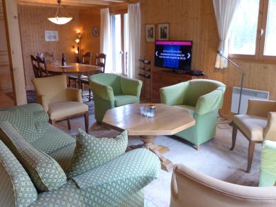 Rent in ski resort 6 room chalet 9 people (1) - Le Jet d'Eau 19 - Châtel - Living room