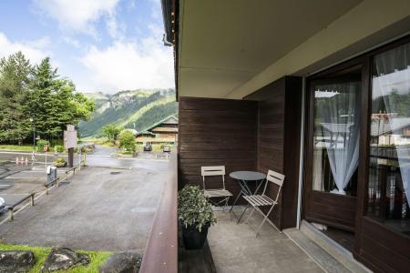 Ski verhuur Studio bergnis 4 personen (107) - Résidence Alpenlake - Châtel - Terras