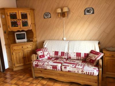 Ski verhuur Studio bergnis 4 personen (116) - Résidence Alpenlake - Châtel - Woonkamer