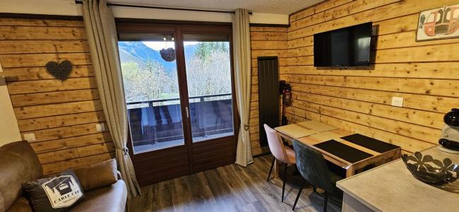 Rent in ski resort Studio sleeping corner 4 people - Résidence Anna Maria - Châtel - Living room