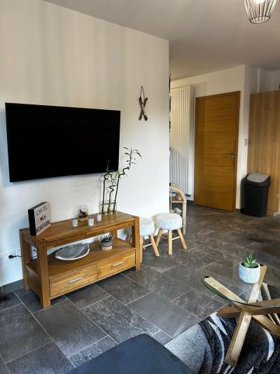 Skiverleih 3-Zimmer-Berghütte für 6 Personen (A103) - Résidence Chalet des Freinets - Châtel - Wohnzimmer