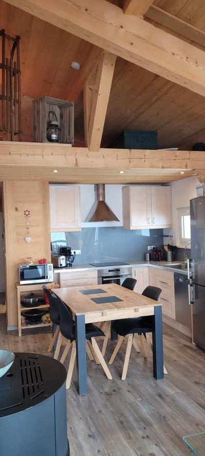 Ski verhuur Appartement 3 kamers mezzanine 6 personen - Résidence Champs Fleuris - Châtel