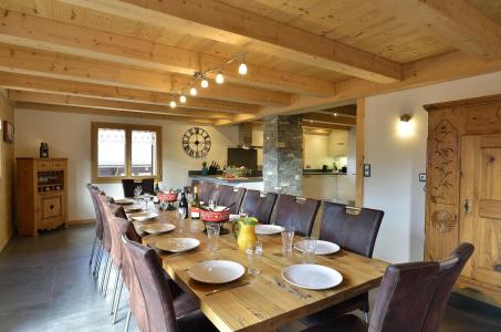 Rent in ski resort 8 room apartment 14 people - Résidence Florence - Châtel - Living room