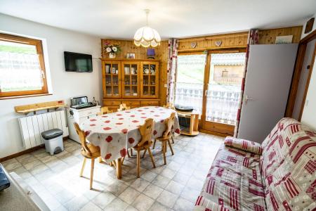 Ski verhuur Appartement 3 kamers 6 personen (17) - Résidence Fuchsia - Châtel - Woonkamer