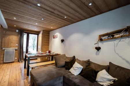 Ski verhuur Appartement duplex 3 kamers 6 personen - Résidence L'ALPINA - Châtel - Woonkamer