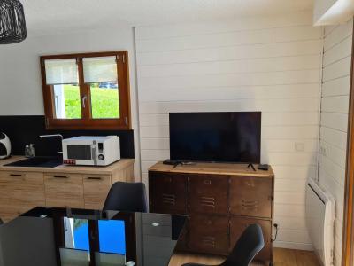 Ski verhuur Appartement 2 kamers bergnis 4 personen (17) - Résidence l'Orée des Pistes - Châtel - Woonkamer