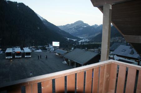 Location au ski Studio 2 personnes - Résidence la Maison des Vallets - Châtel - Balcon