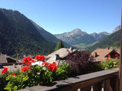 Skiverleih 2-Zimmer-Appartment für 5 Personen (001) - Résidence le Caribou - Châtel - Terrasse