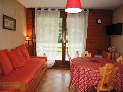 Skiverleih 2-Zimmer-Appartment für 4 Personen (A6) - Résidence le Mermy - Châtel - Wohnzimmer