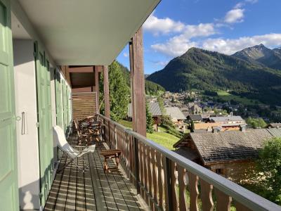 Ski verhuur Appartement 3 kamers 6 personen - Résidence Le Morclan - Châtel - Terras