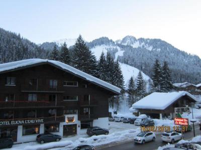 Аренда на лыжном курорте Апартаменты 2 комнат 4 чел. (B279) - Résidence le Moulin - Châtel - зимой под открытым небом