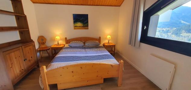 Rent in ski resort 3 room apartment 6 people - Résidence le Soli - Châtel - Bedroom