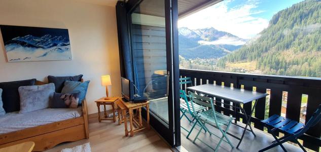 Rent in ski resort 3 room apartment 6 people - Résidence le Soli - Châtel - Living room