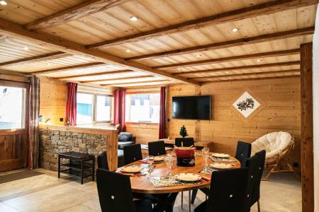 Ski verhuur Appartement 4 kamers 8 personen (TER001B) - Résidence le Terroit - Châtel - Woonkamer