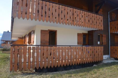Wynajem na narty Studio 4 osoby (TER031B) - Résidence le Terroit - Châtel - Balkon