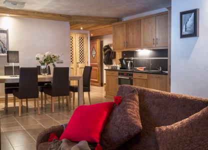 Ski verhuur Résidence les Chalets d'Angèle - Châtel - Open keuken