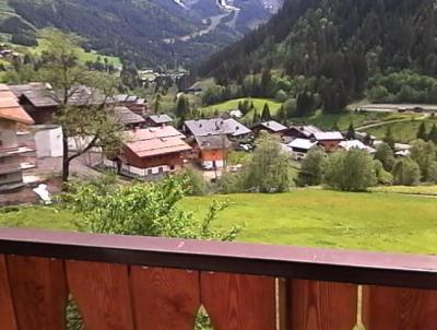 Rent in ski resort 2 room apartment 6 people (002) - Résidence les Marguerites - Châtel - Balcony